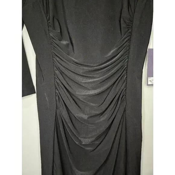 Women's Jennifer Lopez Black Bodycon Dress Size M - Picture 5 of 8